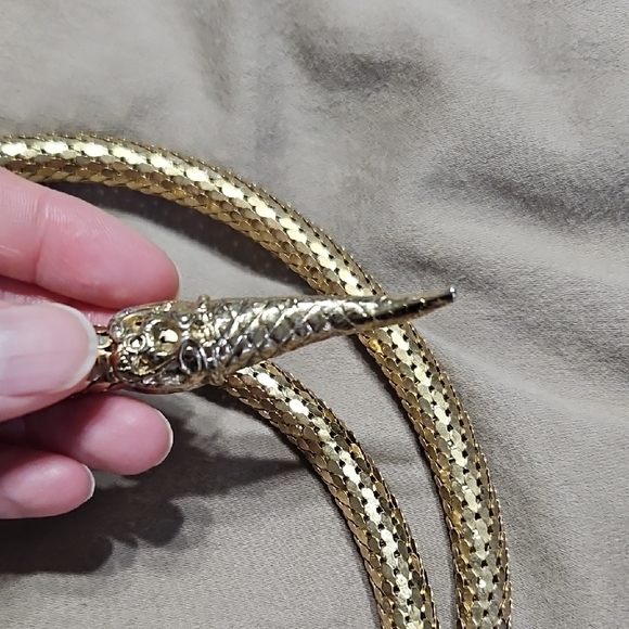 Whiting & Davis Snake Necklace - Picture 4 of 12